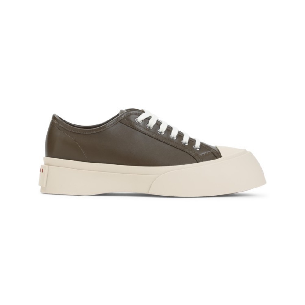 Marni Pablo Green Calf Leather Sneakers - NWT